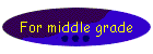 For middle grade